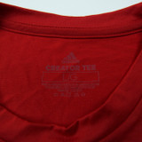 Rutgers Scarlet Knights adidas Creator Short Sleeve Shirt Men's Red Used L-TOPS-160990