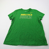 Oregon Ducks Nike Short Sleeve Shirt Women's Green Used XL-TOPS-161005