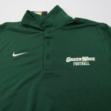 Tulane Green Wave Nike Polo Men's Dark Green New with Tags S TOPS-160853