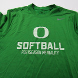 Oregon Ducks Nike Short Sleeve Shirt Men's Green Used M-TOPS-160926