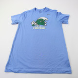 Tulane Green Wave Nike Short Sleeve Shirt Men's Light Blue Used-TOPS-160983