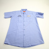 CSU Rams Red Kap Button-Up Men's Blue Used XL TOPS-161377