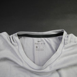 Nike Dri-Fit Short Sleeve Shirt Men's Light Gray Used M TOPS-160928