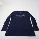 UConn Huskies Nike Dri-Fit Long Sleeve Shirt Women's Navy New without Tags XL TOPS-161523