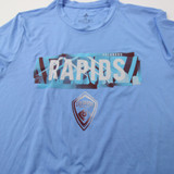 Colorado Rapids adidas Short Sleeve Shirt Men's Blue Used M-TOPS-161424