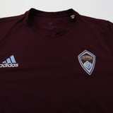 Colorado Rapids adidas Short Sleeve Shirt Men's Wine Used M-TOPS-161429