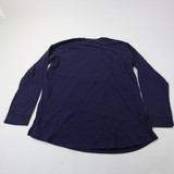 Auburn Tigers Under Armour Long Sleeve Shirt Men's Navy Used 2XL-TOPS-161455