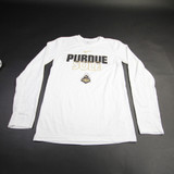 Purdue Boilermakers Nike Long Sleeve Shirt Men's White Used Multiple Sizes TOPS-160809