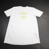 Purdue Boilermakers Nike Short Sleeve Shirt Men's White Used Multiple Sizes TOPS-160812