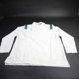 Nike Pullover Men's White/Dark Green Used 3XL-TOPS-160831