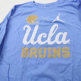 UCLA Bruins Air Jordan Dri-Fit Long Sleeve Shirt Men's Blue New-TOPS-161570