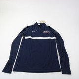 UConn Huskies Nike Dri-Fit Pullover Men's Navy New with Tags Multiple Sizes TOPS-161511