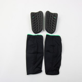Under Armour Shin Guards Men's Black/Green New with Tags-EQPT-005956