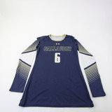 Gallaudat Bison Under Armour Practice Jersey - Volleyball Women's Used Navy/Gold S-JRSY-009545