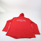 Maryland Terrapins Under Armour Long Sleeve Shirt Men's Red New with Tags 3XL TOPS-161729