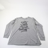 New York Jets Nike Nike Tee Long Sleeve Shirt Men's Gray Used XL TOPS-161738