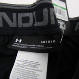 Gallaudat Bison Under Armour Athletic Shorts Men's Black New with Tags L SHOR-035109