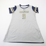 Gallaudat Bison Under Armour Practice Jersey - Soccer Women's Gray Used M JRSY-009539