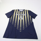 Gallaudat Bison Under Armour Practice Jersey - Soccer Men's Navy/Gold New XL-JRSY-009537