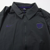 Kansas State Wildcats Nike OnField Jacket Men's Gray New without Tags 3XL TOPS-161779
