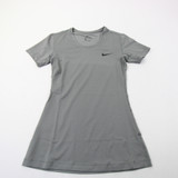 Nike Pro Dri-Fit Compression Top Women's Gray New with Tags Multiple Sizes TOPS-161746
