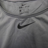 Nike Pro Dri-Fit Compression Top Women's Gray New with Tags Multiple Sizes TOPS-161750