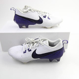 Nike Vapor Football Cleat Men's White Used Multiple Sizes CLEA-014858