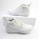 Under Armour HOVR Basketball Shoe Men's White Used 10.5 SHOE-020372