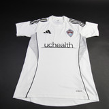 Colorado Rapids adidas Short Sleeve Shirt Men's White Used-TOPS-161403