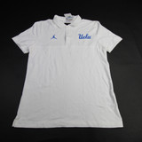 UCLA Bruins Air Jordan Polo Men's White New with Tags Multiple Sizes TOPS-161845