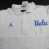 UCLA Bruins Air Jordan Polo Men's White New with Tags Multiple Sizes TOPS-161845