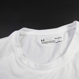 Under Armour HeatGear Short Sleeve Shirt Men's White Used L TOPS-161936