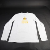 Los Angeles Lakers Nike NBA Authentics Dri-Fit Long Sleeve Shirt Multiple Sizes TOPS-161994