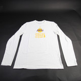 Los Angeles Lakers Nike NBA Authentics Dri-Fit Long Sleeve Shirt Multiple Sizes TOPS-161994