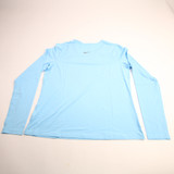 Nike Pro Dri-Fit Long Sleeve Shirt Women's Blue New with Tags XL-TOPS-162038