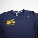 Toledo Rockets Nike Dri-Fit Short Sleeve Shirt Women's Navy Used S TOPS-162051