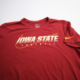 Iowa State Cyclones Nike Nike Tee Short Sleeve Shirt Men's Maroon Used XL-TOPS-162101