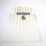 Gallaudat Bison Under Armour Practice Jersey - Soccer Men's Gold Used L JRSY-009602