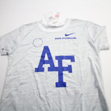 Air Force Falcons Nike Dri-Fit Short Sleeve Shirt Women's Gray New XS-TOPS-162213