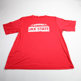 Jacksonville State Gamecocks Team 365 Short Sleeve Shirt Men's Red New-TOPS-162339