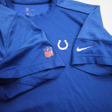 Indianapolis Colts Nike NFL On Field Short Sleeve Shirt Men's Blue Used XXL TOPS-162274