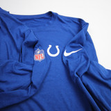 Indianapolis Colts Nike NFL On Field Nike Tee Long Sleeve Shirt Men's Used XXL TOPS-162280
