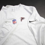 Atlanta Falcons Nike NFL On Field Nike Tee Long Sleeve Shirt Men's White Used M-TOPS-162367