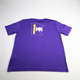 Minnesota Golden Gophers Sport-Tek Short Sleeve Shirt Men's Purple Used L-TOPS-162629