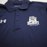 Belmont Bruins Under Armour Polo Men's Navy New L-TOPS-162845