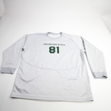 CSU Rams Under Armour Sweatshirt Men's Light Gray Used 2XL-TOPS-162850