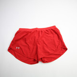 Under Armour HeatGear Running Short Women's Red Used L-SHOR-035443