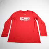 Belmont Bruins Under Armour HeatGear Long Sleeve Shirt Men's Red Used S TOPS-162723