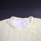 adidas Short Sleeve Shirt Women's Gold Used L-TOPS-162566
