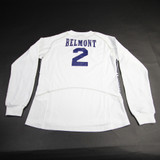 Belmont Bruins Mizuno Practice Jersey - Soccer Men's White Used M JRSY-009639